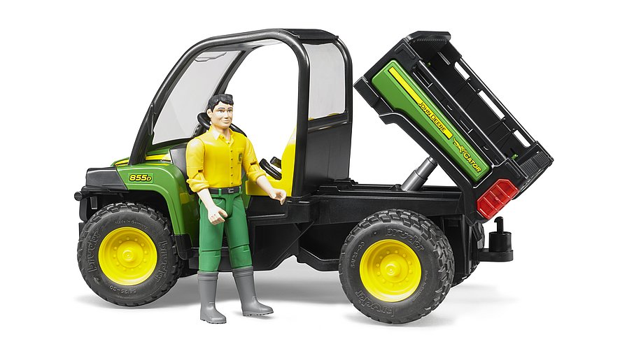 Bruder - John Deere Gator XUV 855D mit Fahrer