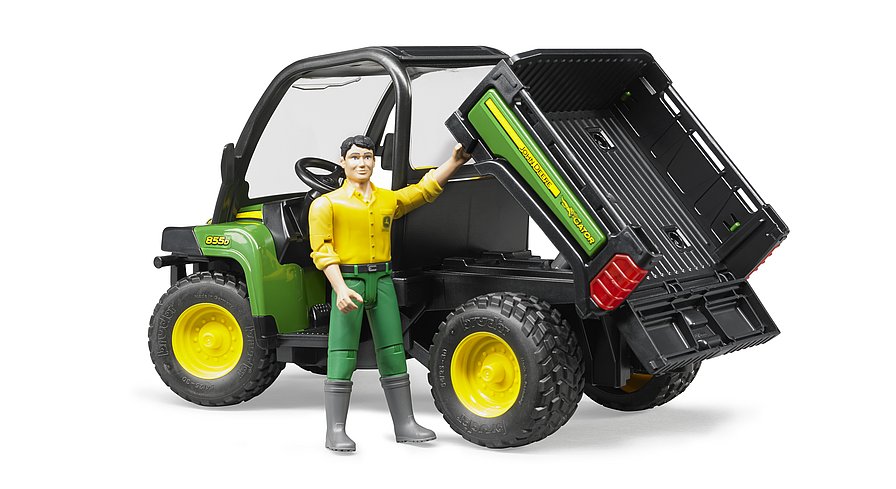 Bruder - John Deere Gator XUV 855D mit Fahrer