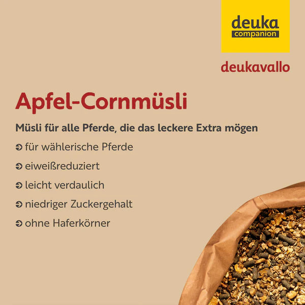 Deukavallo -  Apfel-Cornmüsli, 20 kg