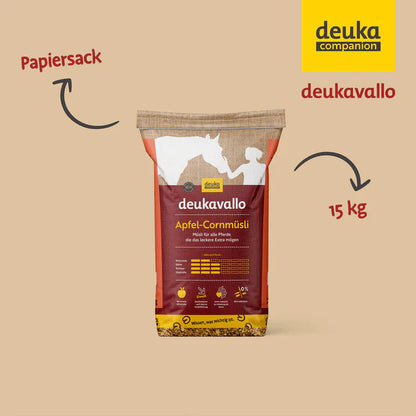 Deukavallo -  Apfel-Cornmüsli, 20 kg