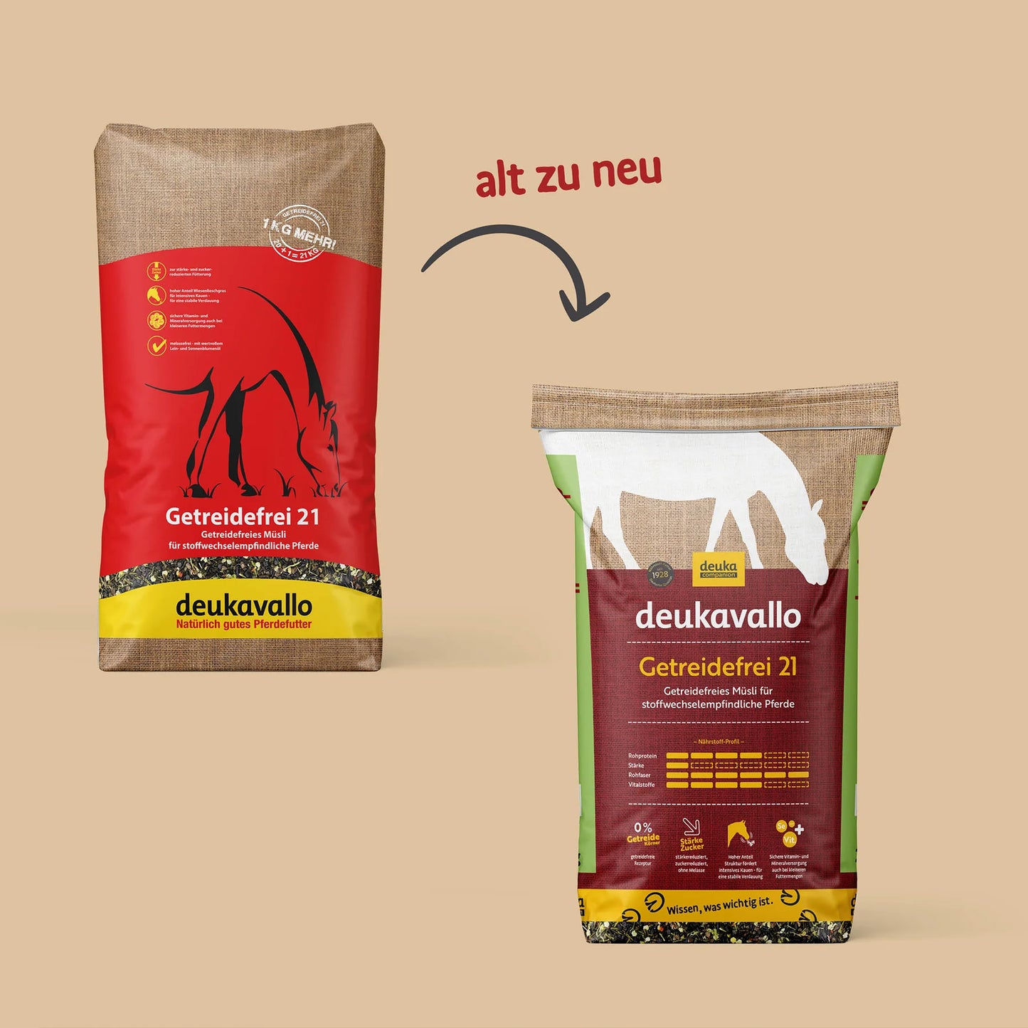 deukavallo - Getreidefrei 21, 21 kg