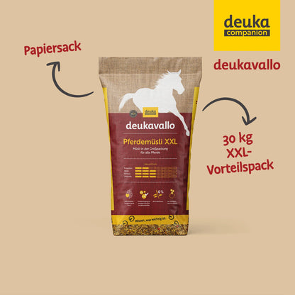 deukavallo - Pferdemüsli XXL, 30 kg