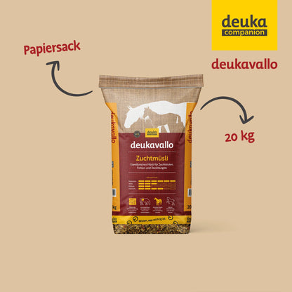 deukavallo - Zuchtmüsli, 20 kg