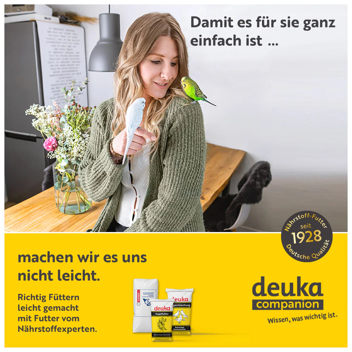 Deuka - Papagei, 15 kg