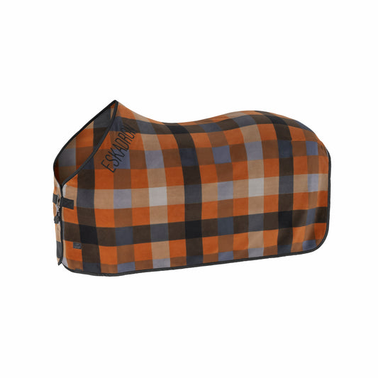 Eskadron - FLEECE CHECK Abschwitzdecke