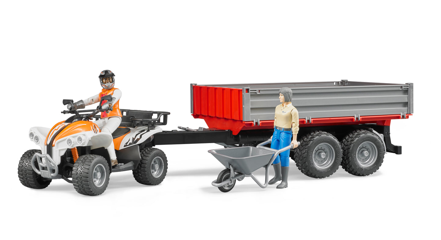bruder - Quad mit Fahrer