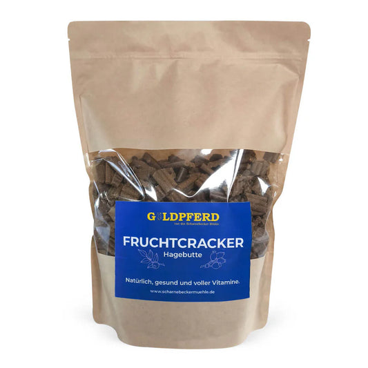 Scharnebecker Mühle - Goldpferd Fruchtcracker Hagebutt, 2 kg