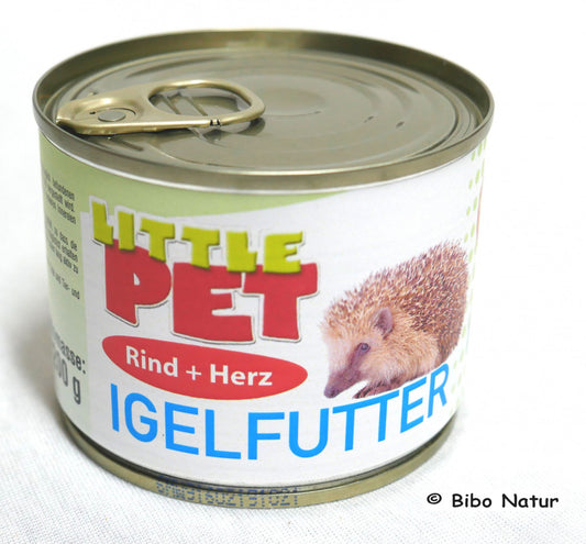 Bibo - Little Pet Igelfutter 200g , Rind + Herz