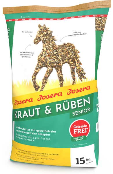 Josera - Kraut & Rüben Senior 15 kg