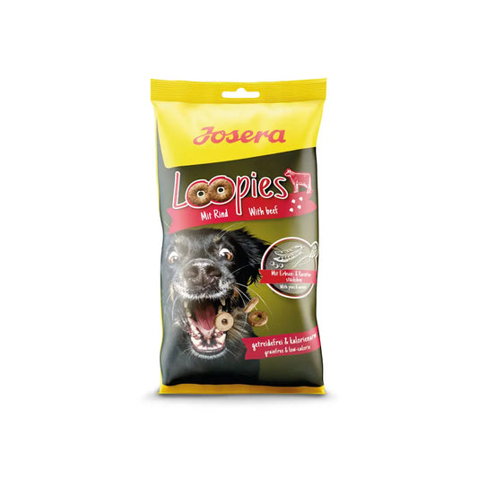 Josera - Leckerli LOOPIES mit Rind, 150g
