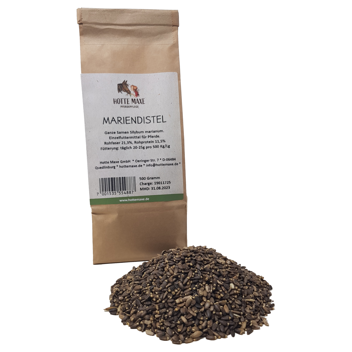 Hotte Maxe Mariendistel Samen 500g