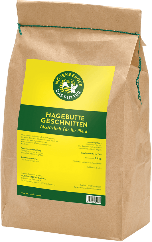 Nösenberger - Hagebutte geschnitten  2,5 KG Beutel