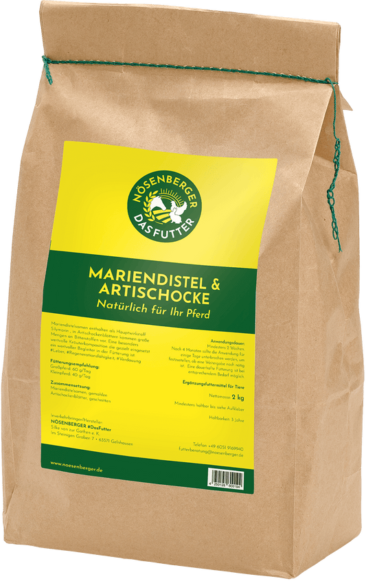 Nösenberger - Mariendistel & Artischocke - Silybum marianum & Cynara scolymus 2 KG