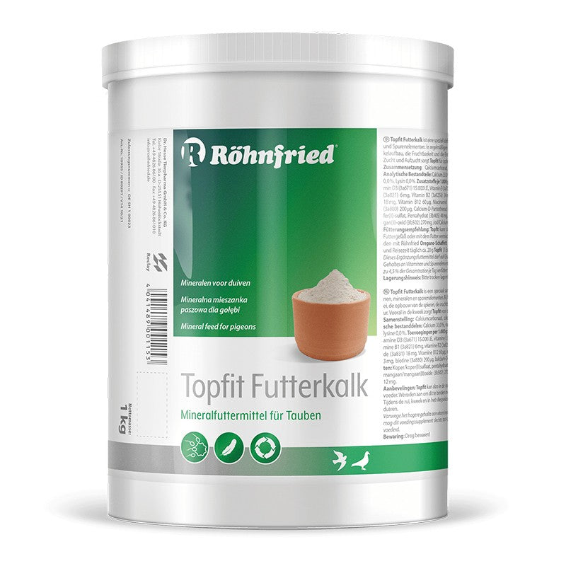 Röhnfried - Topfit-Spezial-Futterkalk, 1 kg