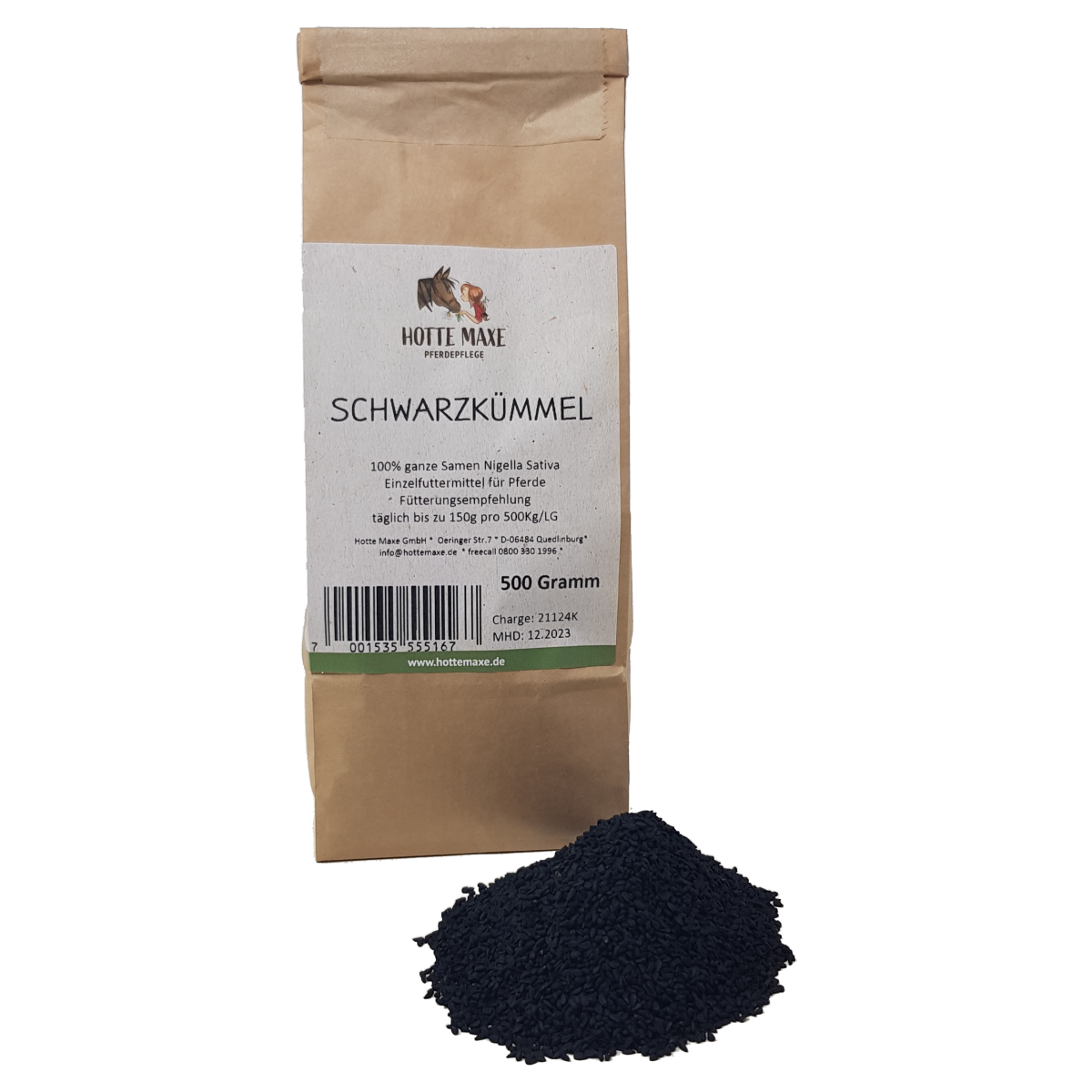 Hotte Maxe - Schwarzkümmel Samen, ägyptisch 1kg