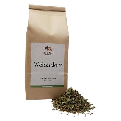 Hotte Maxe - Weissdorn, getrocknete Blätter und Blüten 500g